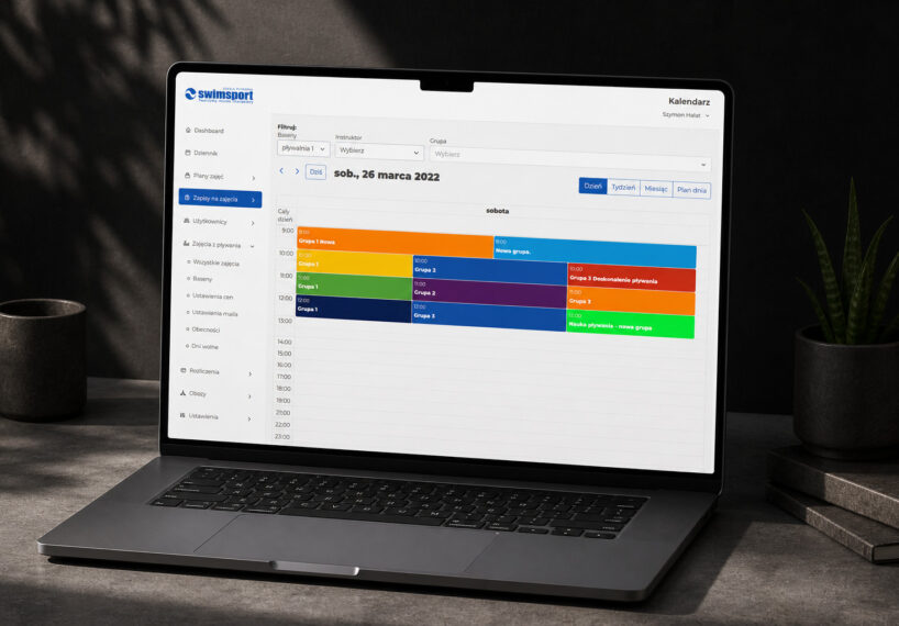 SwimSport – web application for managing a swimming school